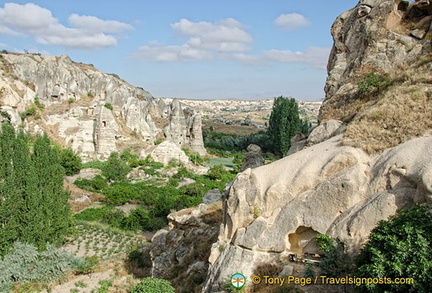 Rock structures and cave houses