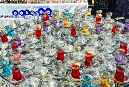 Turkish tea cups and saucers