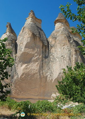 Huge fairy chimneys