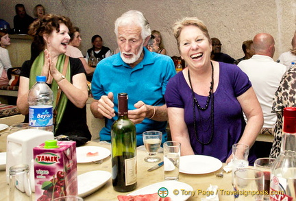 Guests at the Evranos Folklore Show