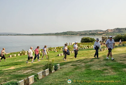 Visitors at Gallipoli