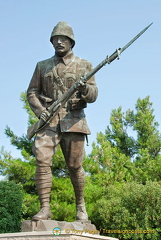 Memorial to the Turkish soldiers