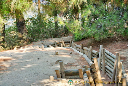 Gallipoli trenches