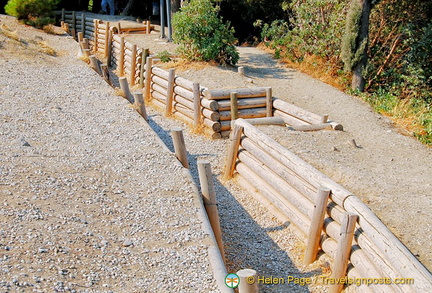 Gallipoli trenches