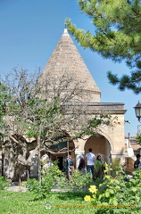 The gardens of the Hacıbektaş Museum