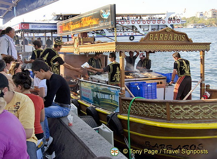 The Waterfront and Galata Bridge, Istanbul, Turkey