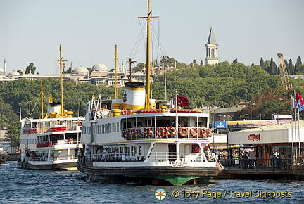 The Waterfront and Galata Bridge, Istanbul, Turkey