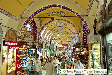 The Grand Bazaar, Istanbul, Turkey