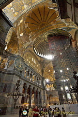 Inside Hagia Sophia