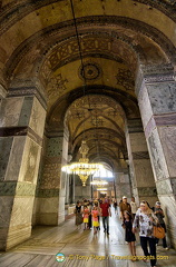 Inside Hagia Sophia