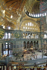 Inside Hagia Sophia