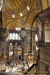 Inside Hagia Sophia