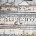 Grave of Henricus Dandolo, Doge of Venice
