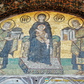 Sunu Mosaic - The Virgin between Justinian and Constantine