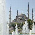 Around Sultan Ahmet, the Blue Mosque and Hagia Sofia, Istanbul, Turkey