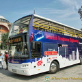 A Istanbul Bosphorus sightseeing bus
