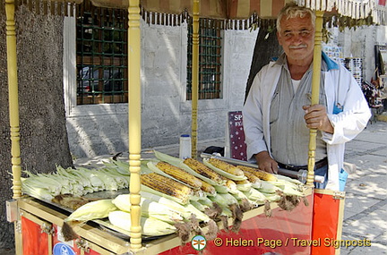 Around Sultan Ahmet, the Blue Mosque and Hagia Sofia, Istanbul, Turkey