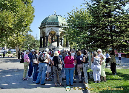 Fountain commemorating the visit of Kaiser Wilhelm II in 1898