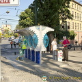 Stylish public phones