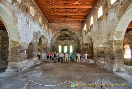 Inside Ayasofya church