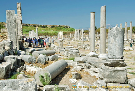 Perge ancient ruins