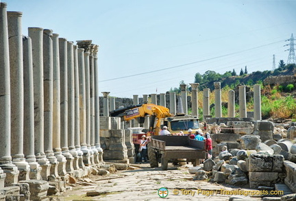 Reconstruction works by the Istanbul University