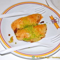 We were treated to this Turkish dessert
