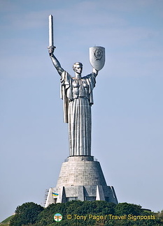Arriving in Kyiv (Kiev) by river