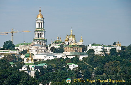 Arriving in Kyiv (Kiev) by river