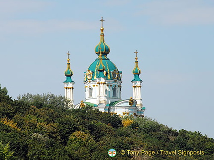 Arriving in Kyiv (Kiev) by river