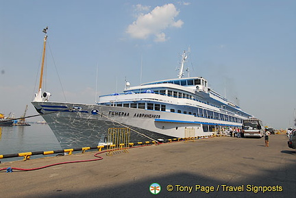 Our VikingCruise boat - General Lavrinenkov 