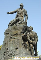 Malakoff Hill: Monument to Admiral Kornilov