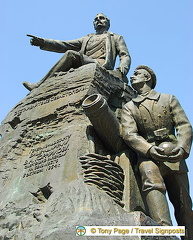 Malakoff Hill: Monument to Admiral Kornilov