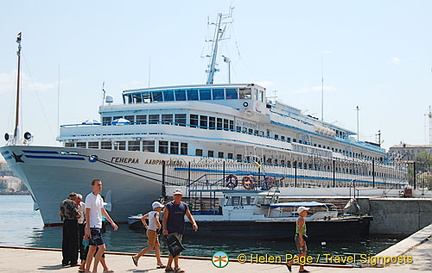 The General Lavrinenkov in Sevastopol