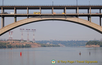 Zaporozhye dam and lock