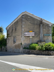 Signpost to Roussillon