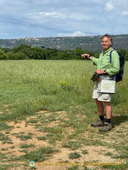 There's Gordes in the distance