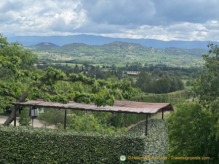 View of Gordes from Joucas