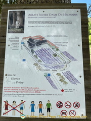 Abbaye de Sénanque layout