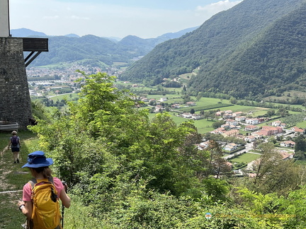 Descending from CastelBrando