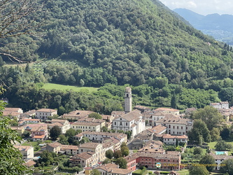 View of Cison di Valmarino village