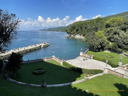 Sea view from Miramare Castle