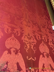 Curtains with Habsburg symbols