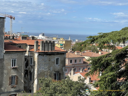 Sea view from Colle di San Giusto