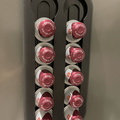 Wall coffee pod holder