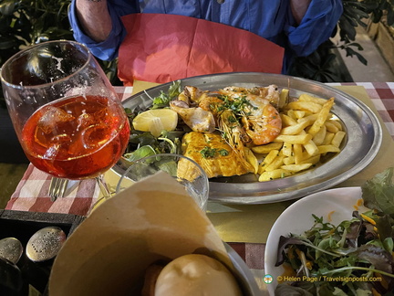 Tony's seafood platter