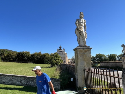 Villa Barbaro Statues