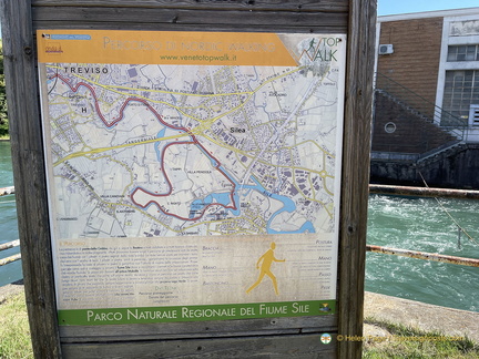 Parco Naturale Regionale del Fiume Sile Map