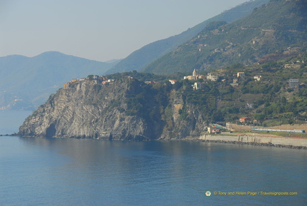 Manarola coastline