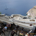 Fira Donkey Station (1235 heimsóknir) One of the things to do in Fira is to go on a donkey ride Fira Donkey Station